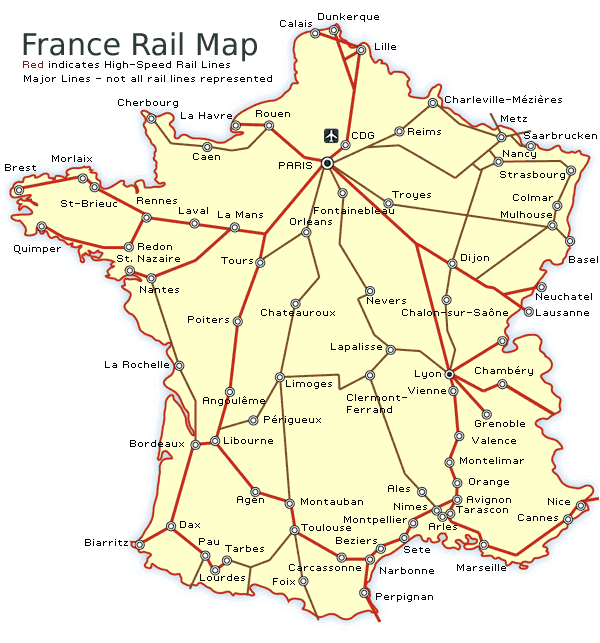 train travel france to italy